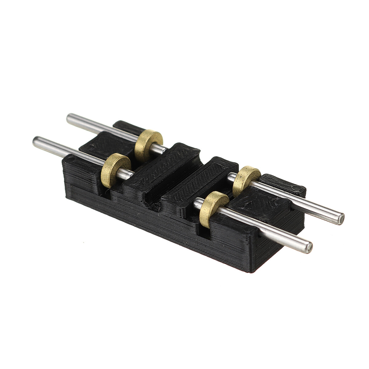 8Pcs 1/87 Model Train Wheels Ho Scale Metal Treadmill Track One-axis Module