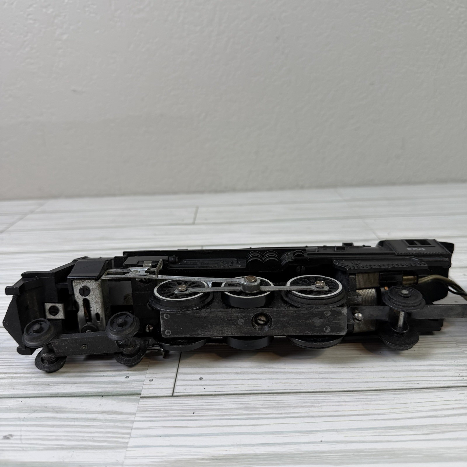 VTG American Flyer #283 S steam locomotive & tender, Northwestern Line Untested