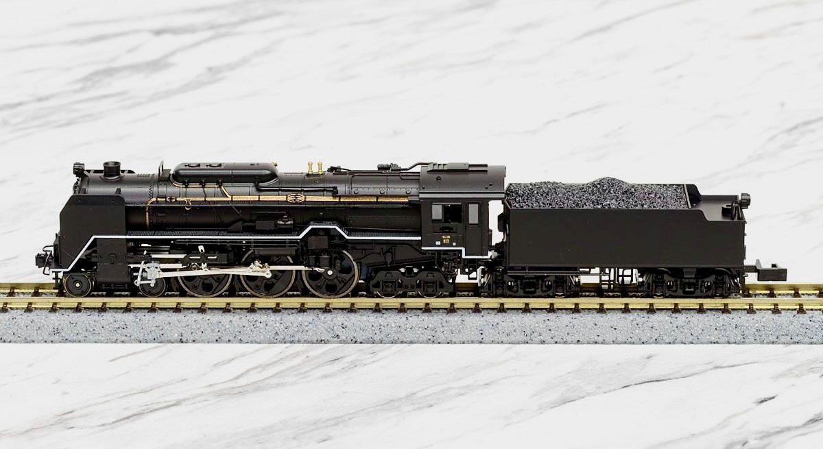 Kato 2017-5 JNR steam locomotive c62, NIB, n scale, ships from the USA