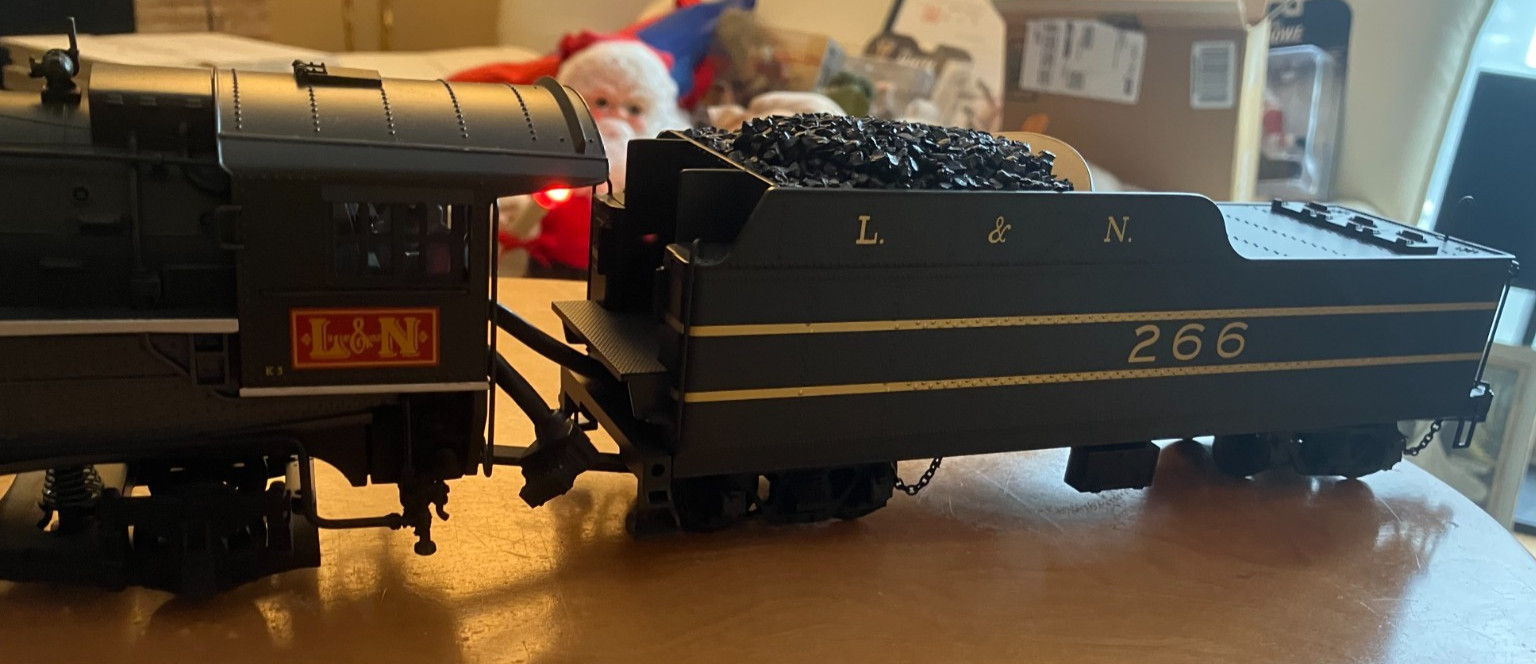 MTH Pre 3R Ps2 w/BCR 20-3104-1 4-6-2 Louisville & Nashville Heavy Pacific SL