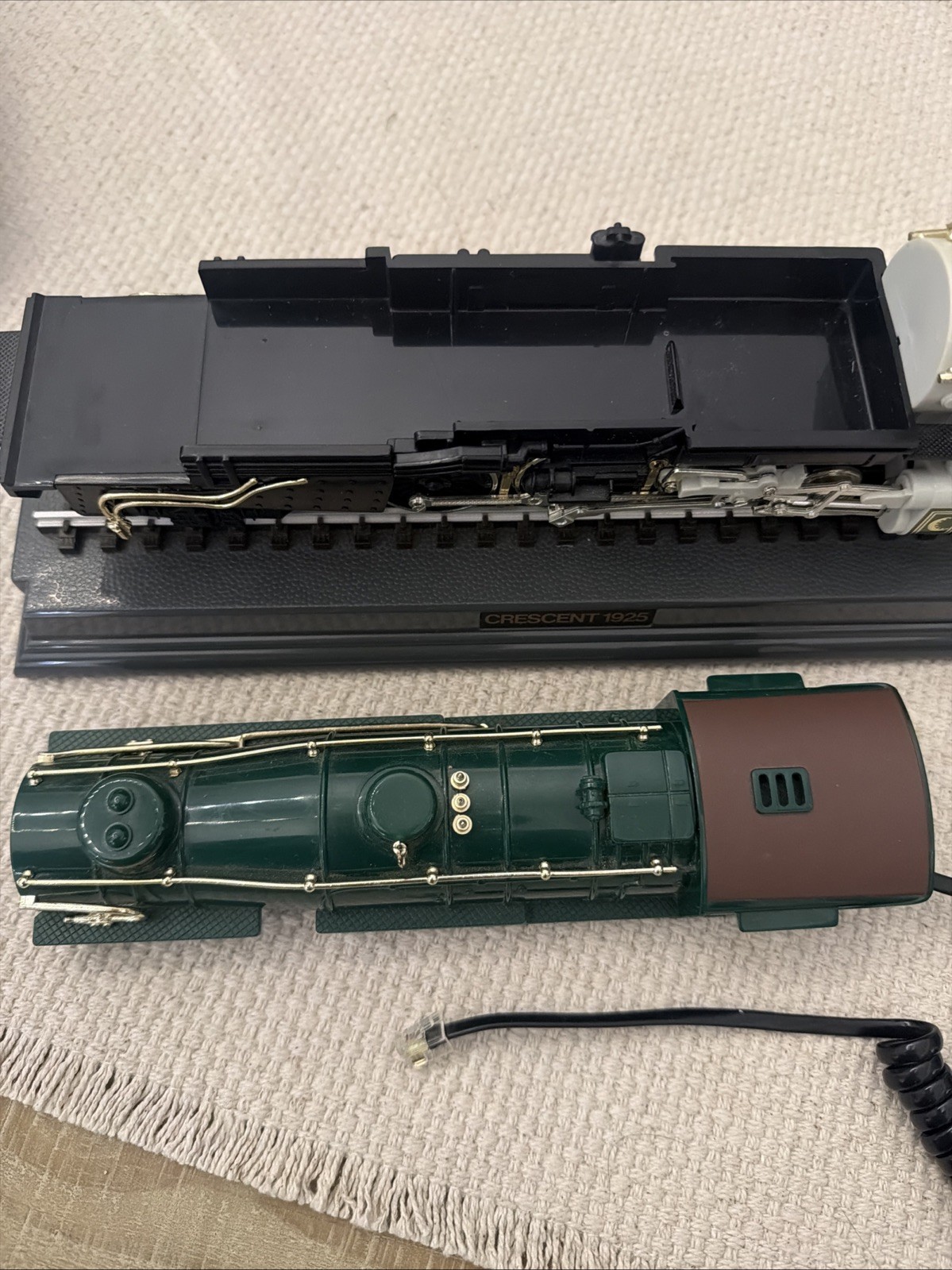 Vintage Crescent Telemania Train 1925 Locomotive Telephone