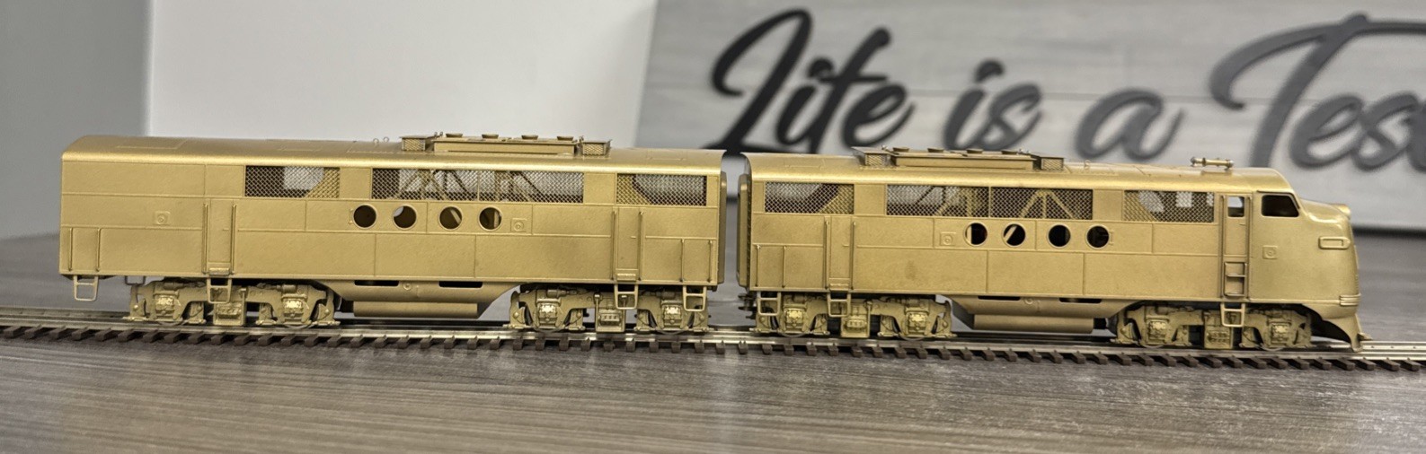Hallmark Models HO Brass Misc. Roads EMD FT-A&B Diesel Loco – Unpainted/LNIB!