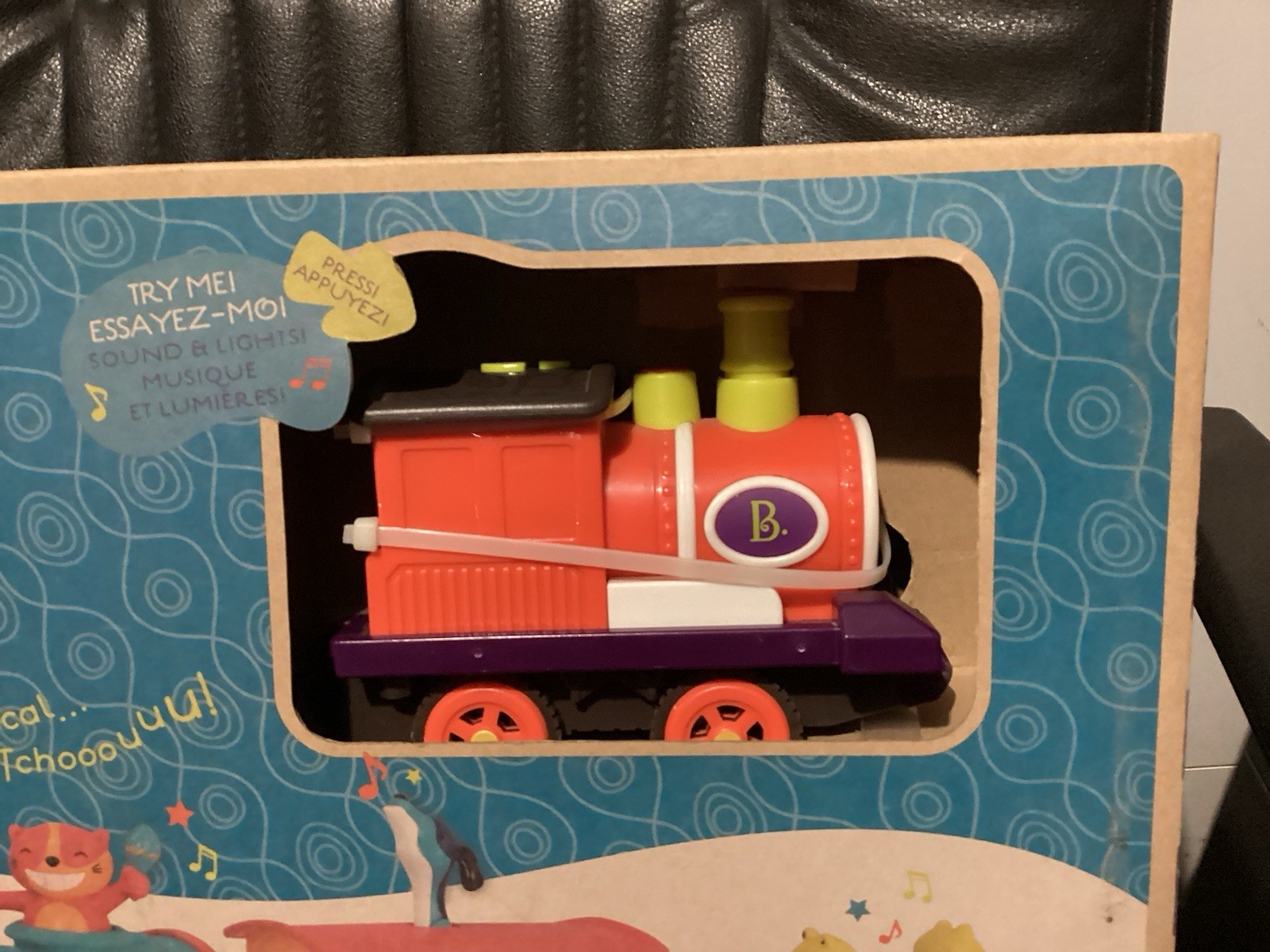 B. & The Critter Express – 2018 Musical Train Set – Lights & Sounds #8211 NEW