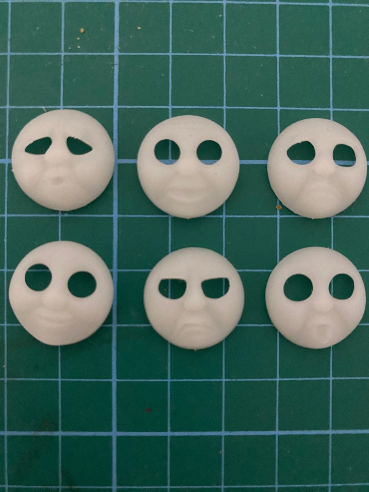 Custom HO/OO Magnetic Bachmann Thomas Face Set of Six