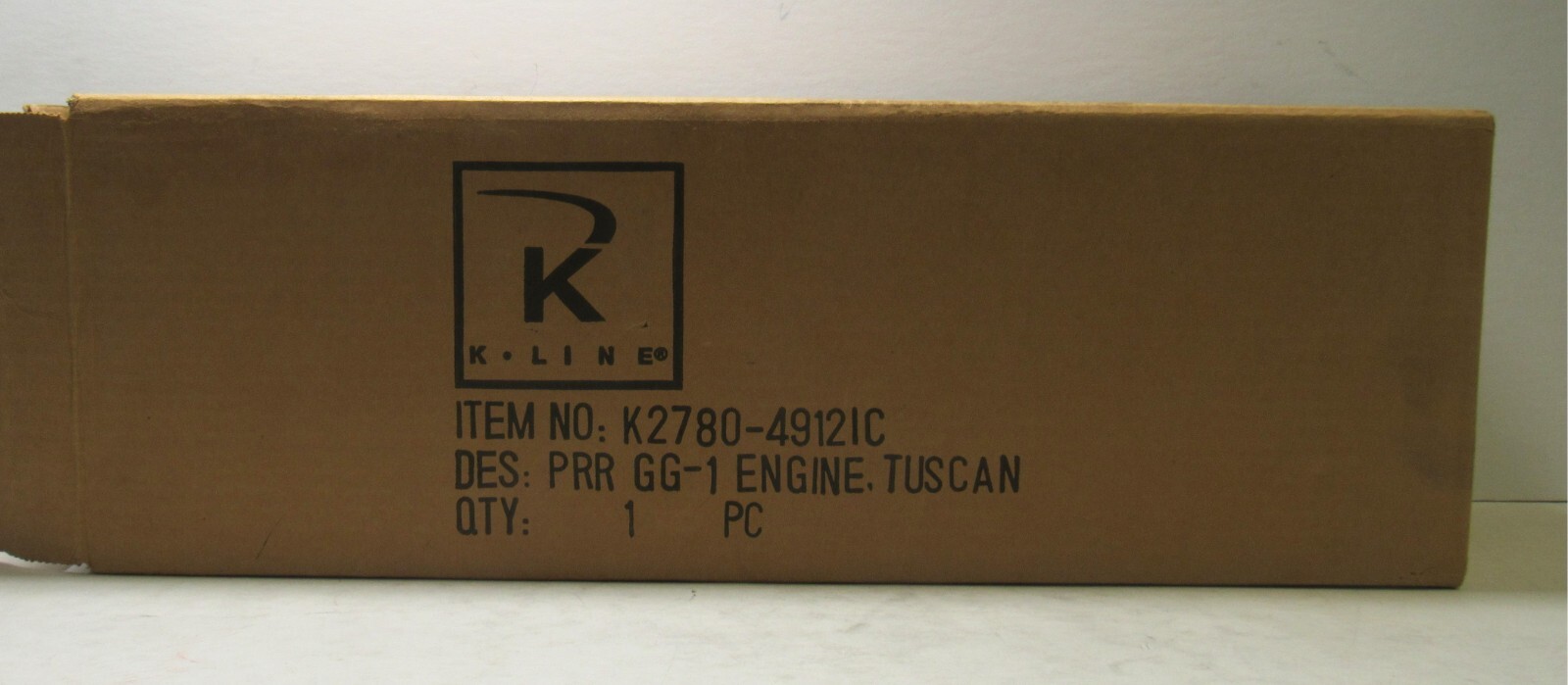 K-LINE K2780-4912IC Pennsylvania RR GG-1 Electric Locomotive