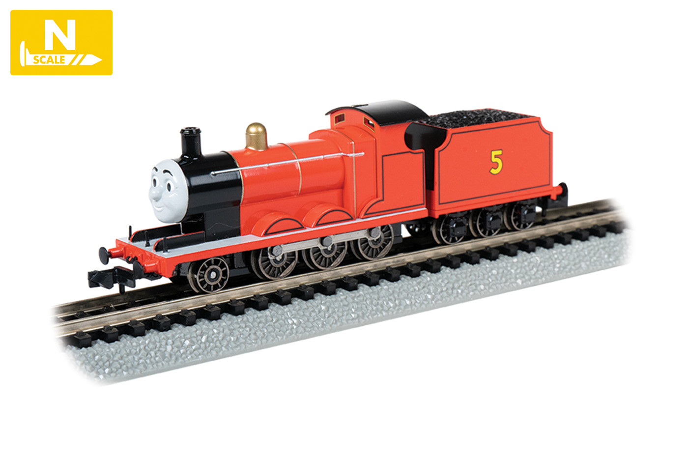 NEW Bachmann Thomas&Friends James The RD Small Locomotive N Scale FREE US SHIP