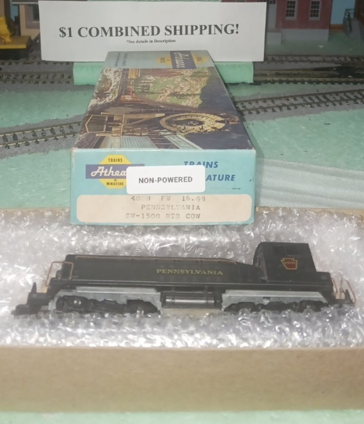 HO SCALE NON POWERED SW-1500 SWITCHER (COW); PENNSYLVANIA; Mi0715-1