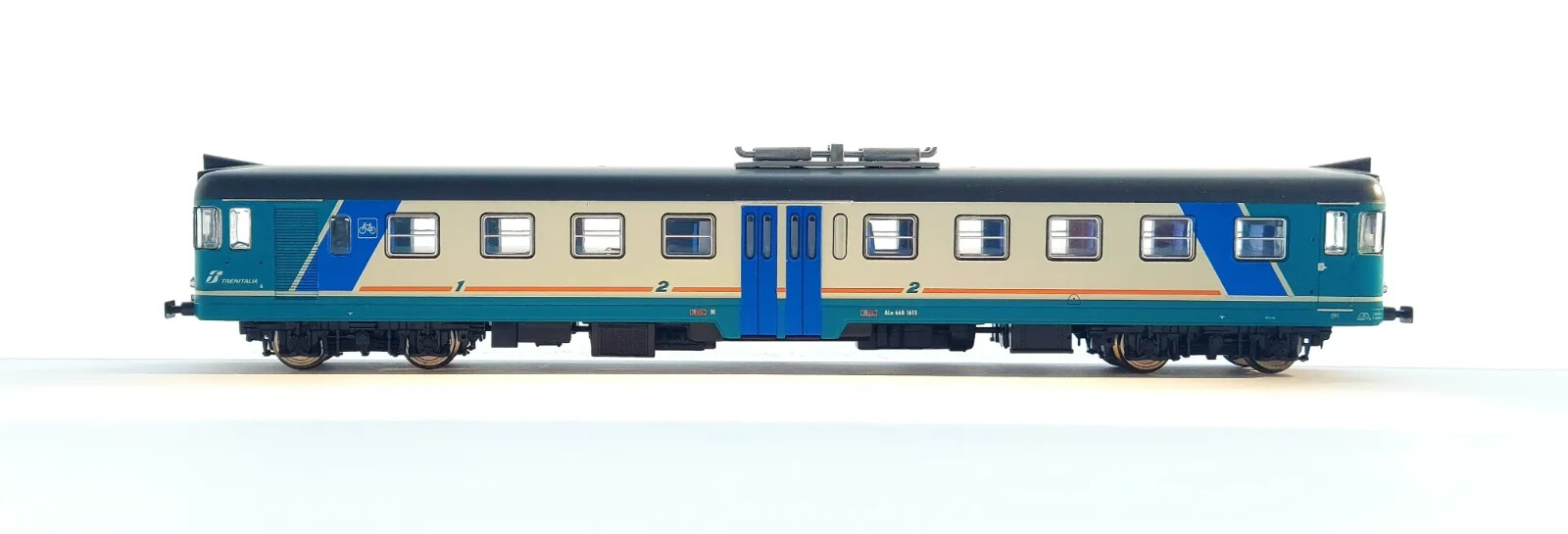 VITRAINS 2765 ALn 668 1615 XMPR FS Trenitalia Bike Transport DCC SOUND