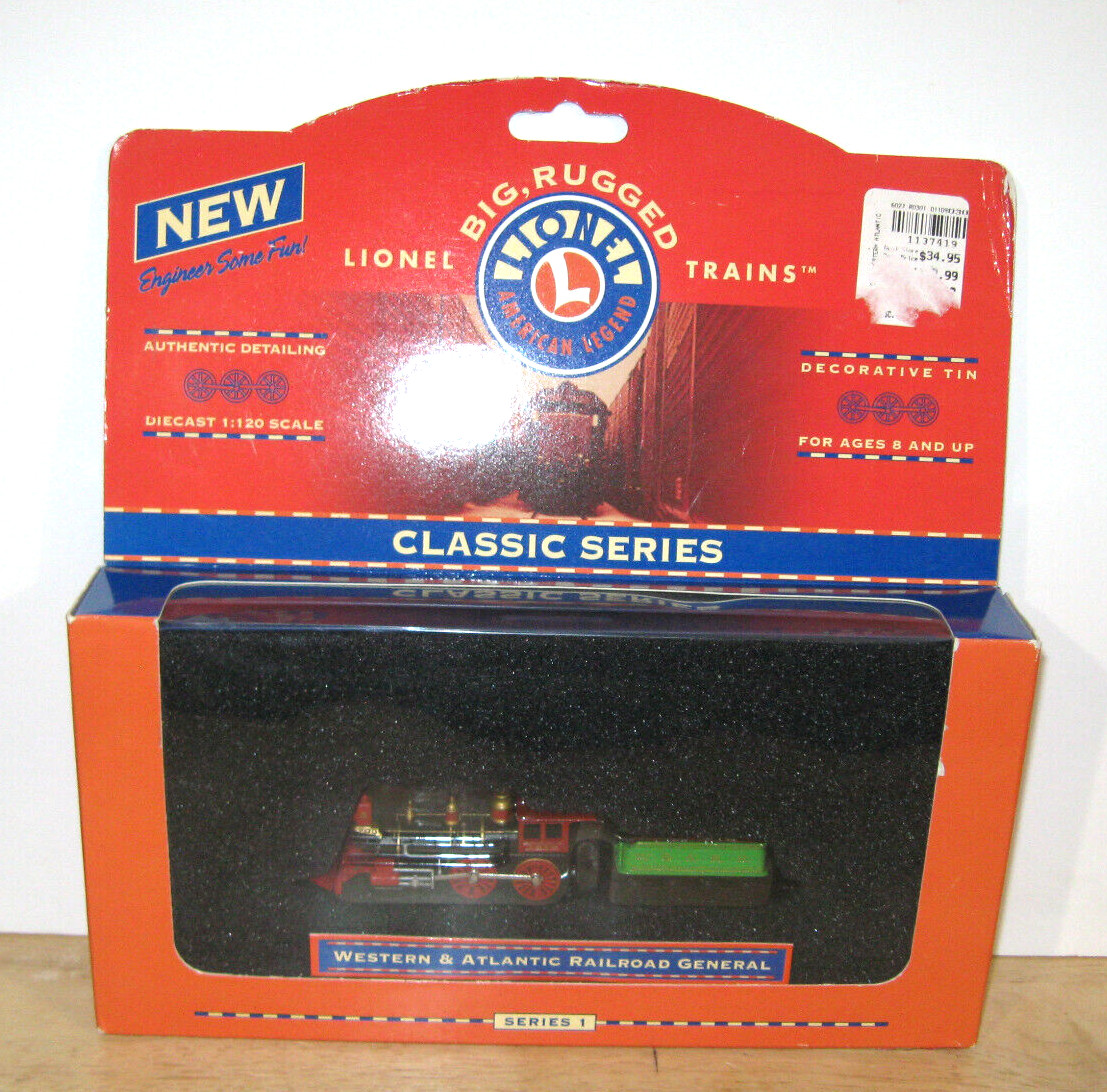 Lionel Classic Series 1:120 w/ Tin Series 1 Western & Atlantic Railroad General