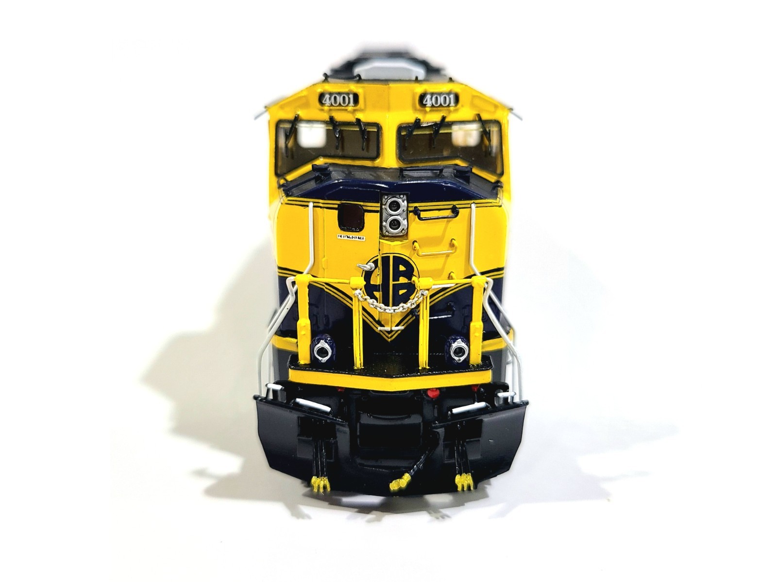 Overland OMI ARR EMD SD70MAC Alaska Railroad #4001 HO Brass Model #6149.1
