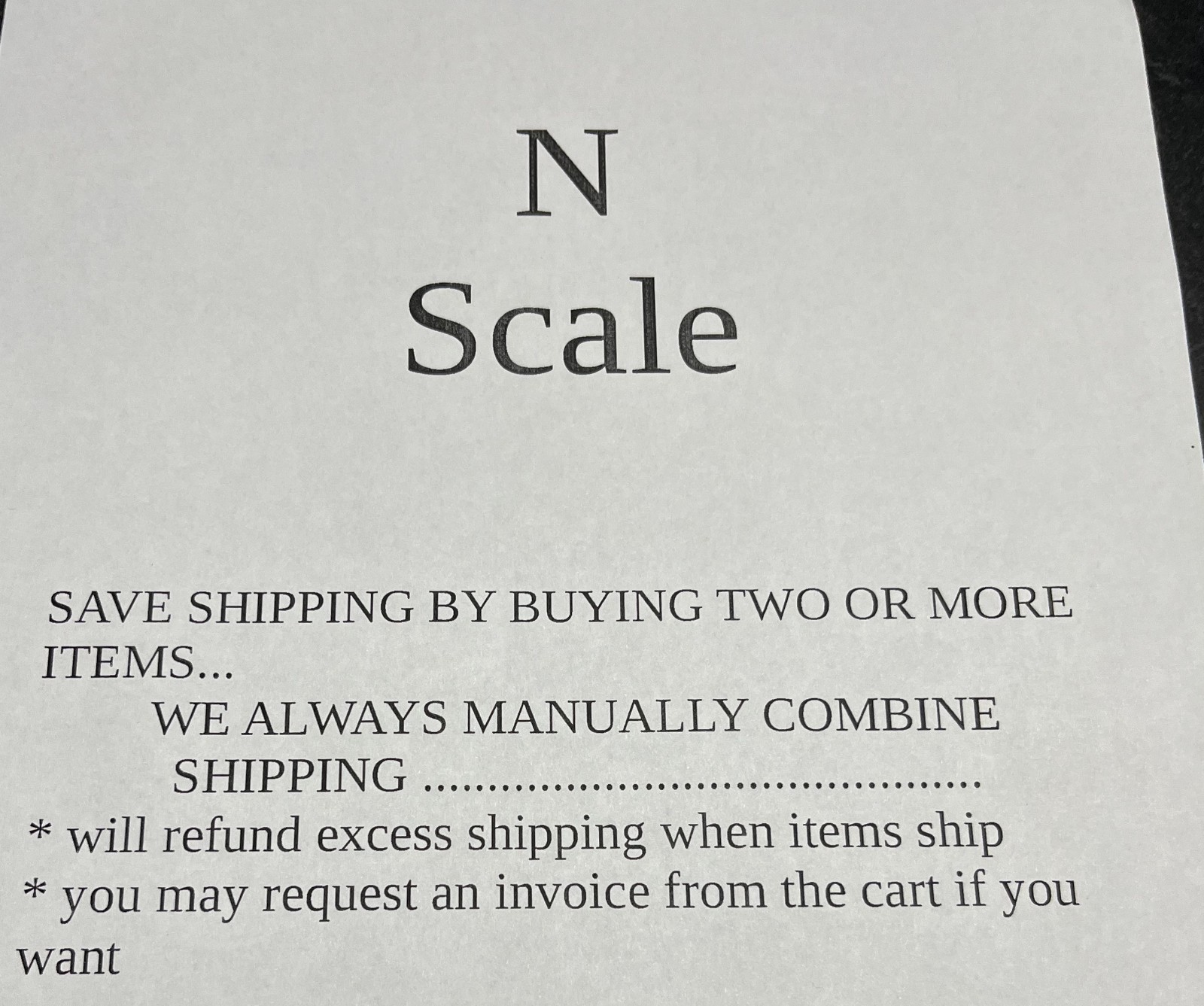 Weathered Non-Powered Dummy Snow Plow N Scale Trains