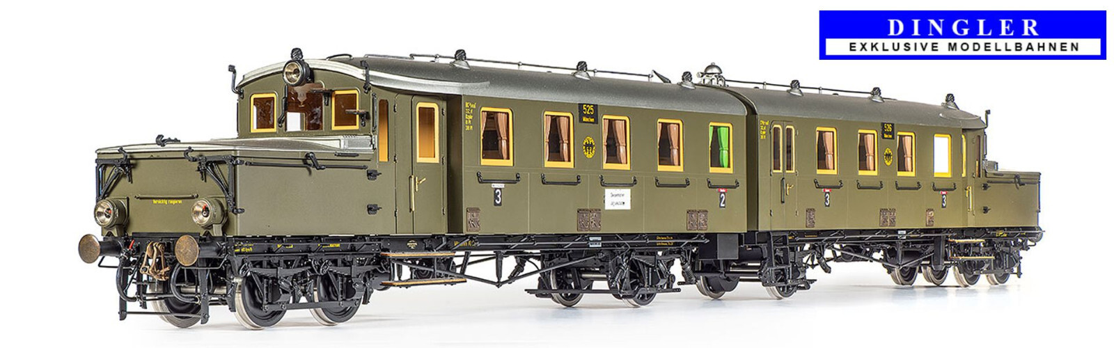 Dingler Gauge 1 Wittfeld Accumulator Railcar Various Variants ESU New
