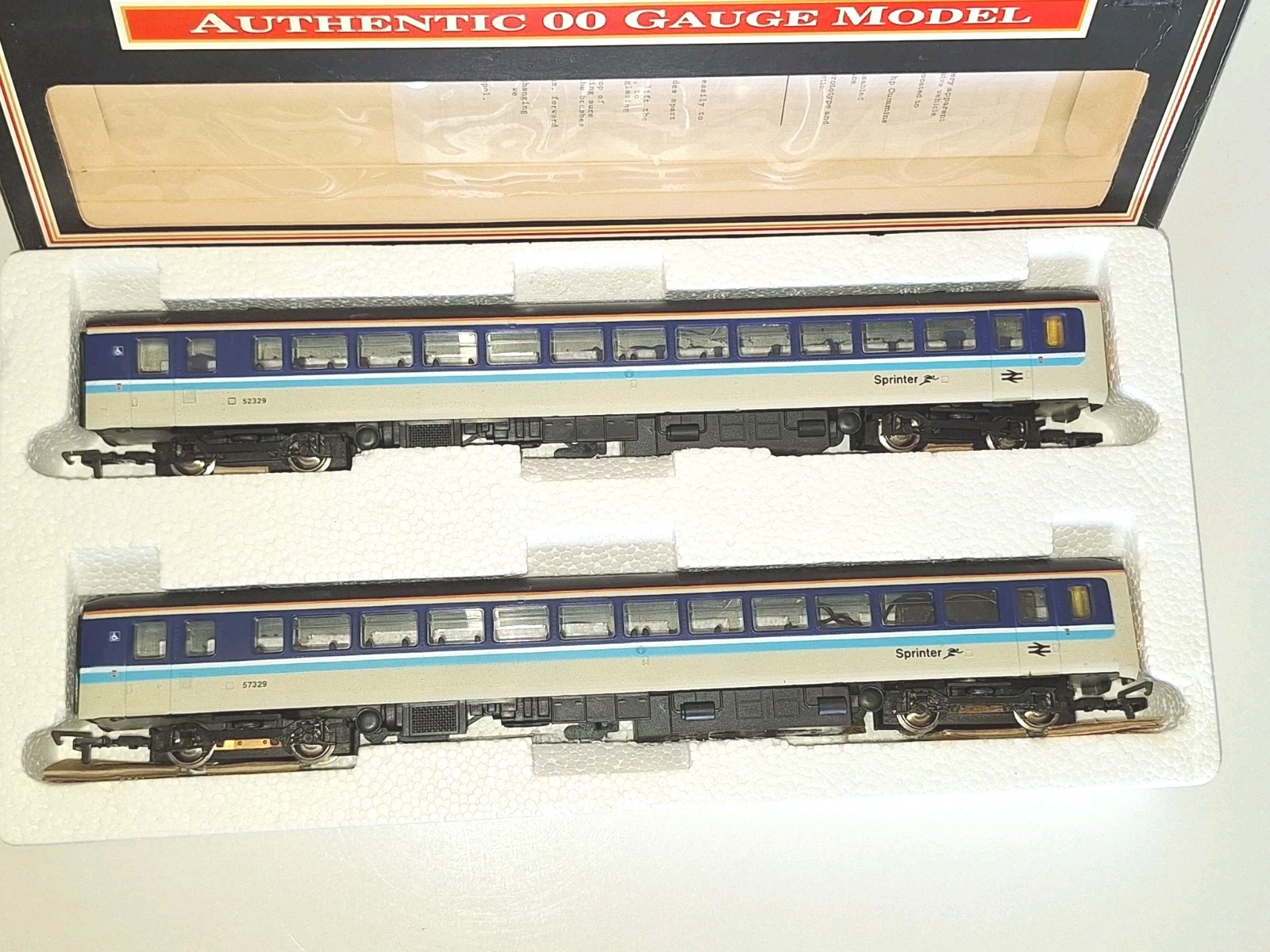 Dapol D083 2 Part DMU Set. New Old Stock. Mint Cond. Boxed. 2 Rail DC. OO Scale.