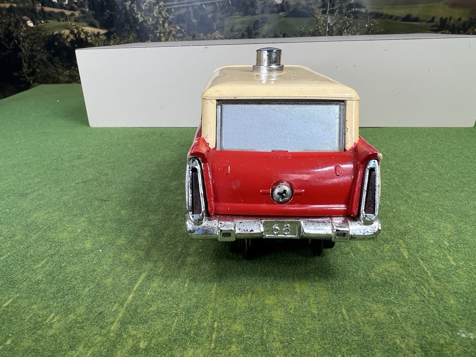 VINTAGE POSTWAR O GAUGE LIONEL #68 EXECUTIVE INSPECTION CAR ORIG. BOX & MANUAL!!