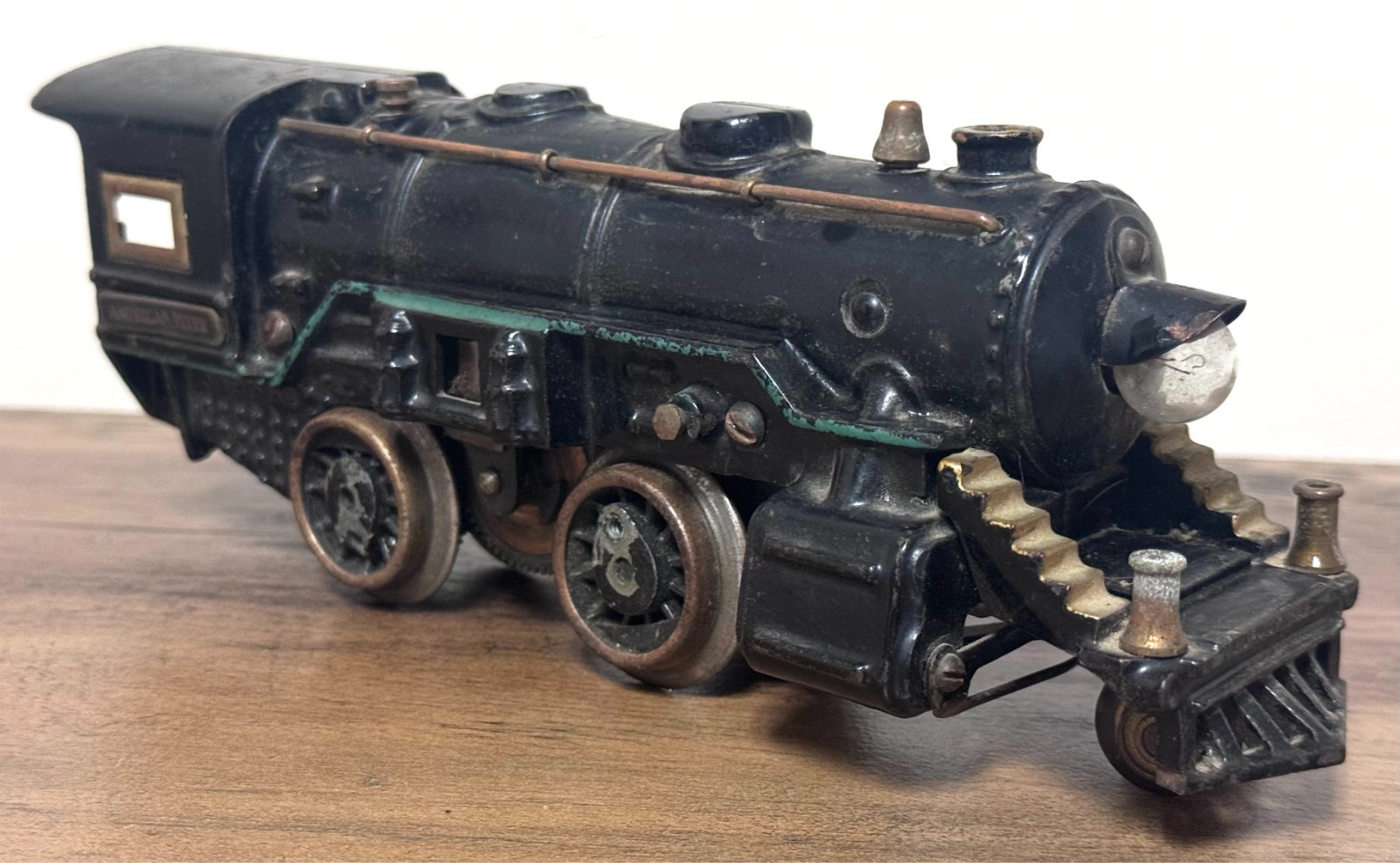 American Flyer Prewar O Gauge Cast Iron Locomotive Engine Needs Repair