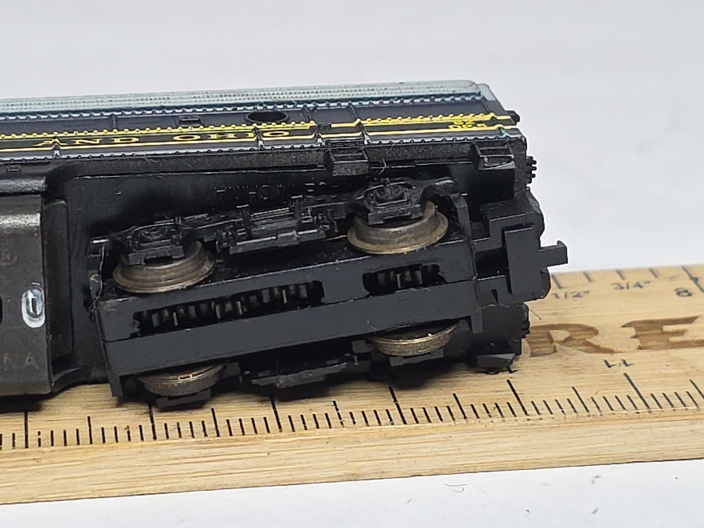 Life-Like N Scale F-7 Diesel Locomotive 7750 B&O Baltimore & Ohio Runs No Box