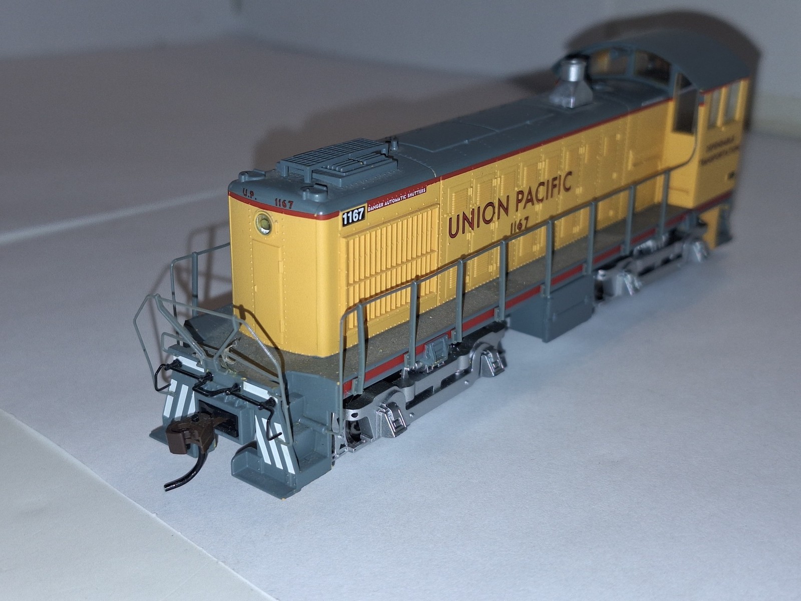 Used HO Bachmann 63210 DCC Sound Union Pacific Alco S4 Diesel Locomotive #1167