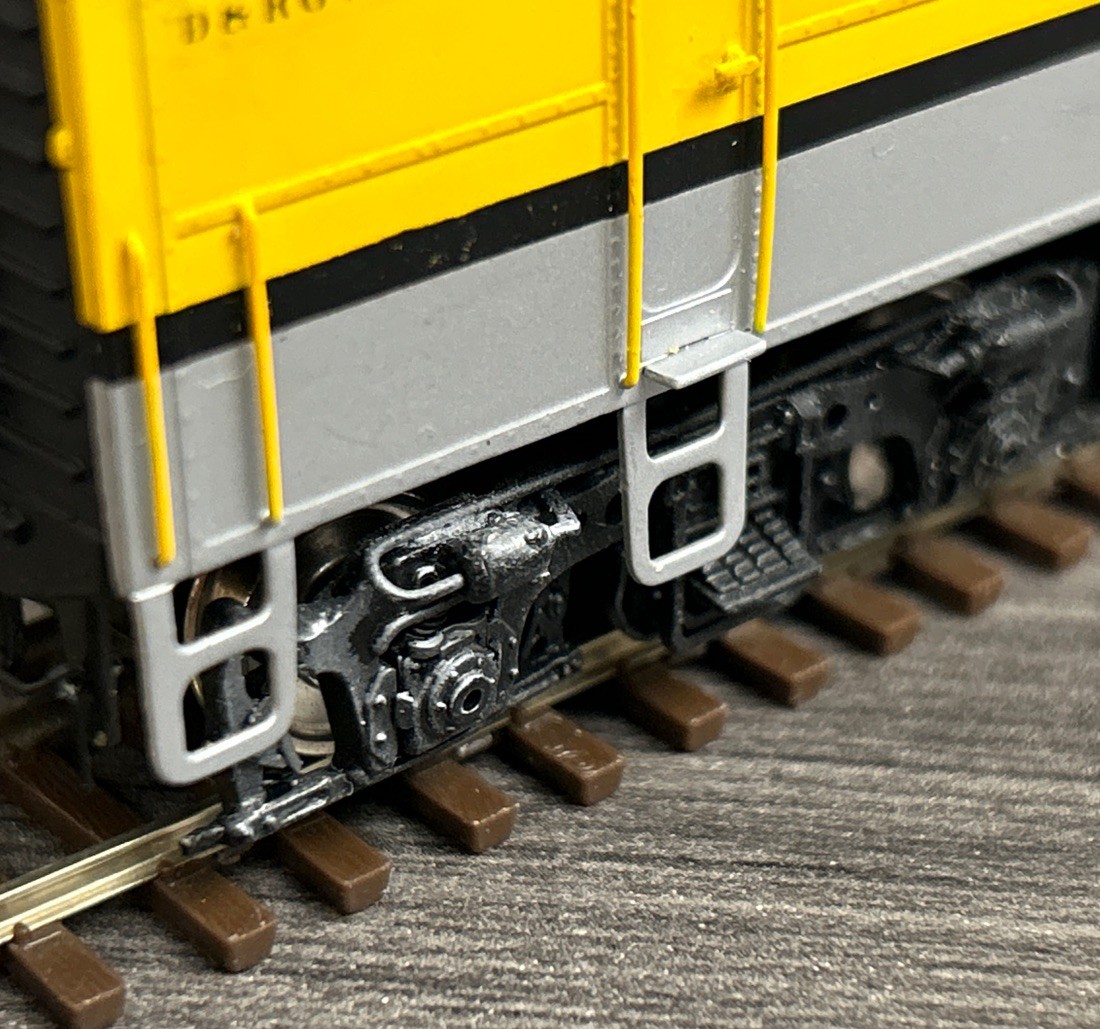 Oriental Limited HO Brass F9AB Diesel Locomotive Set D&RGW Factory Painted/LNIB!
