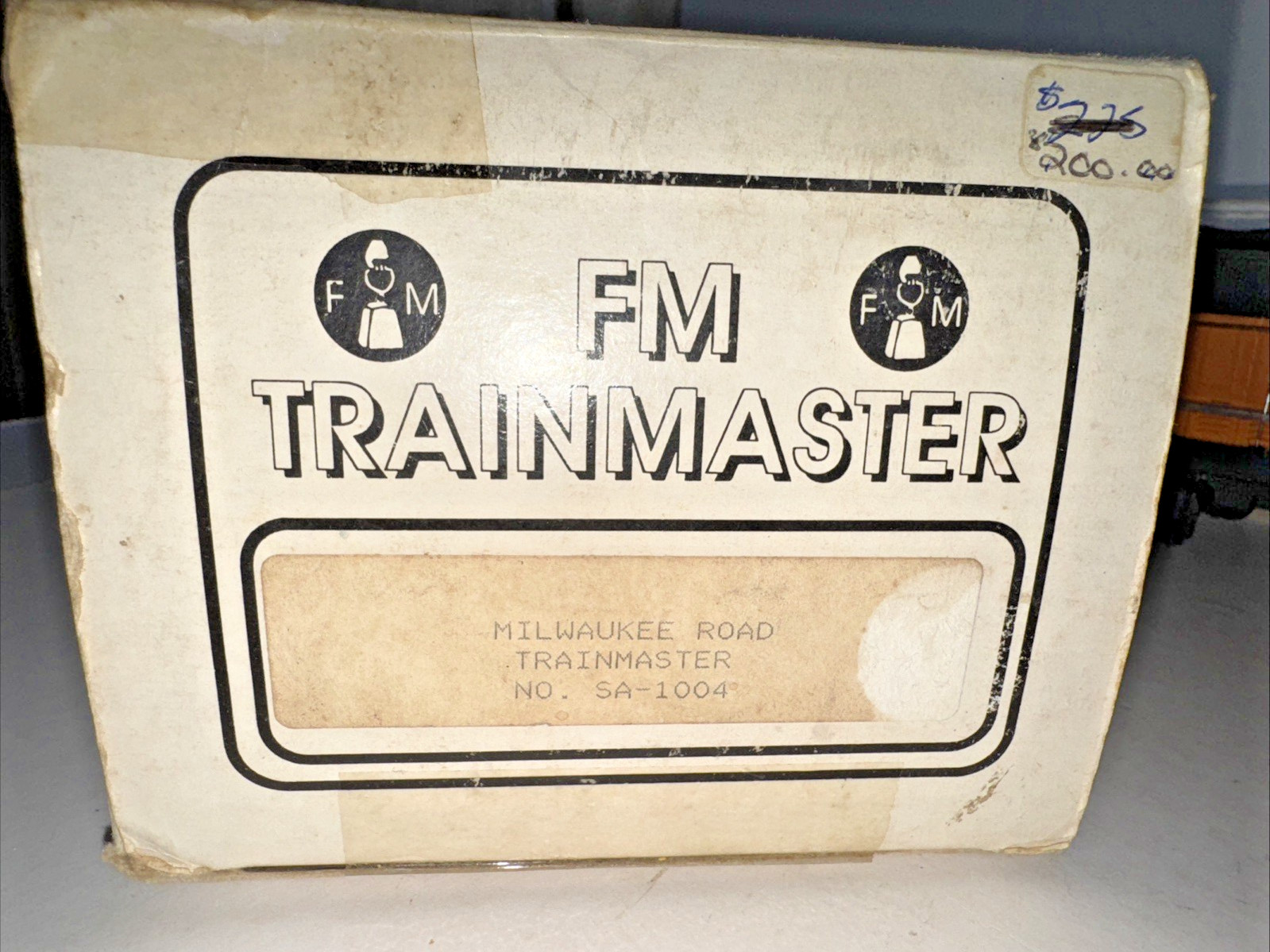 MTH FM TRAINMASTER MILWAUKEE ROAD #4655 DIESEL ENGINE SA-1004 OB -TESTED