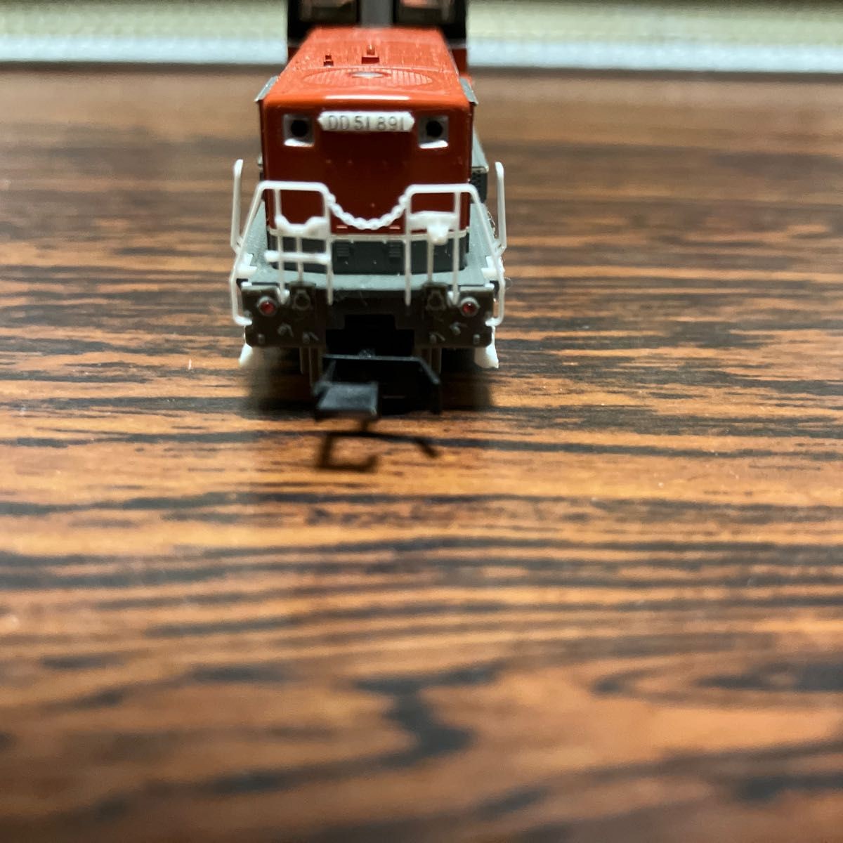 DD51 type diesel locomotive, N gauge el railroad, freight updated color, DD51