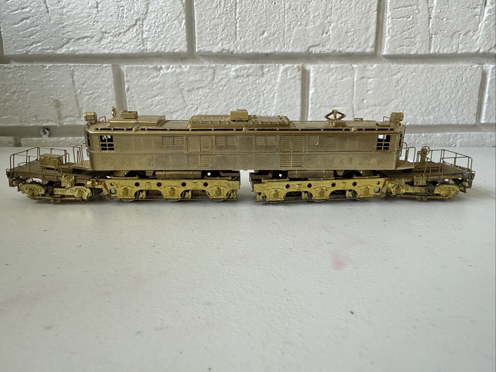 Custom NJ Brass EL-307 HO Brass Train New York Central Class P-2 Electric ~AS IS