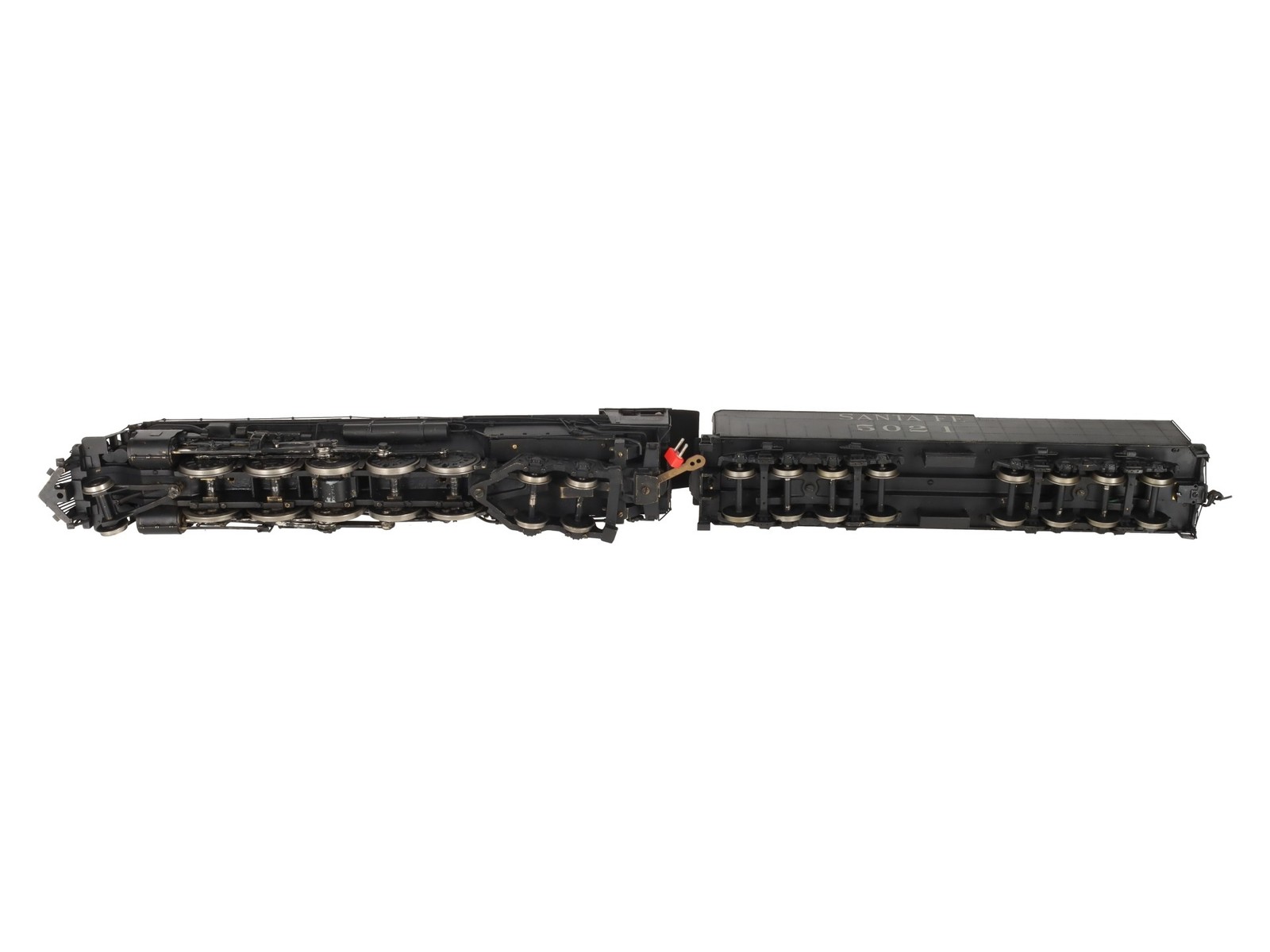 US Hobbies O Brass Santa Fe 2-10-4 Steam Engine & Tender #5021 w/ DCC (2-Rail)