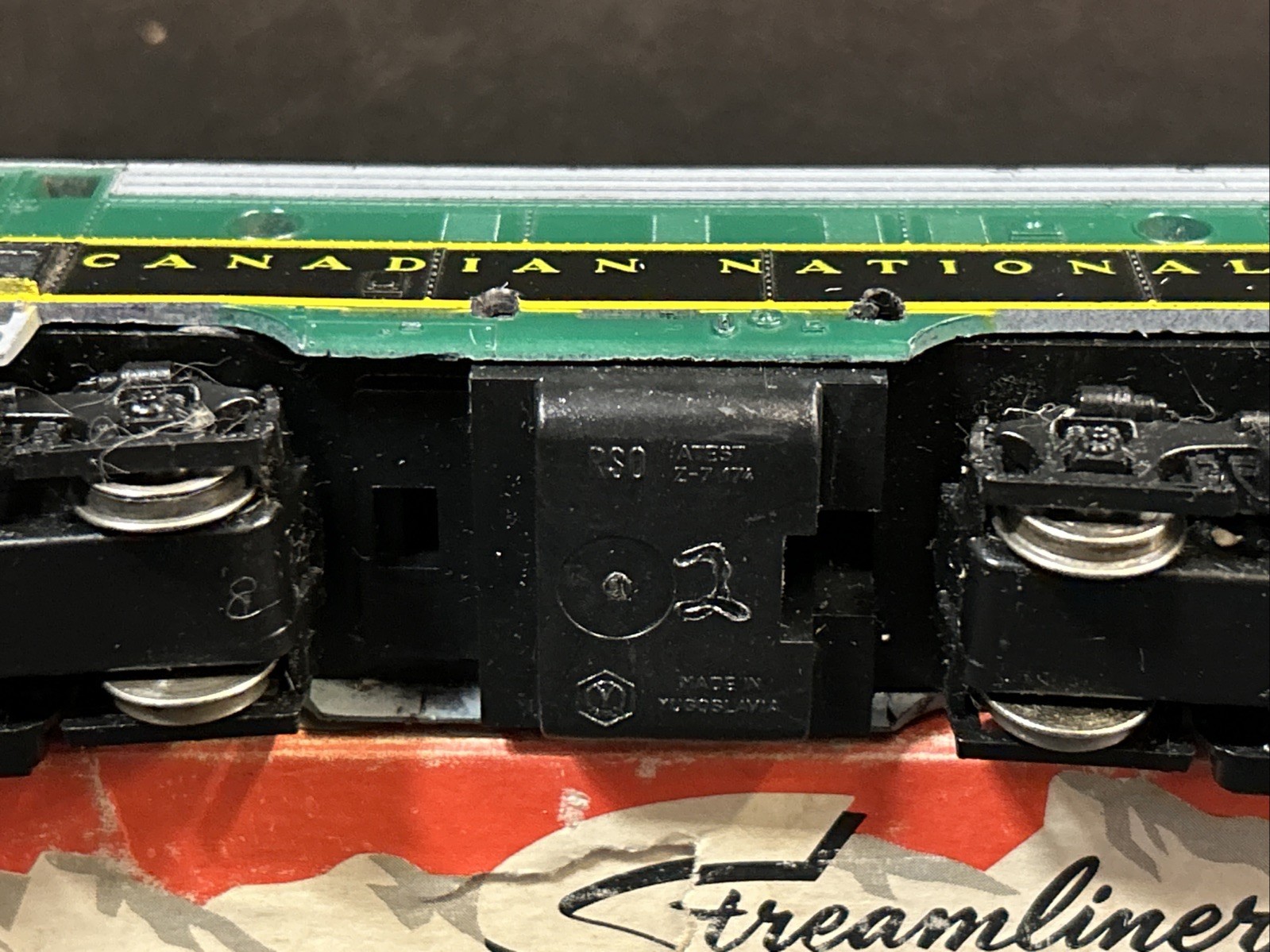 RSO HO Scale 3025 F7A Canadian National #6500 Dummy Diesel Locomotive