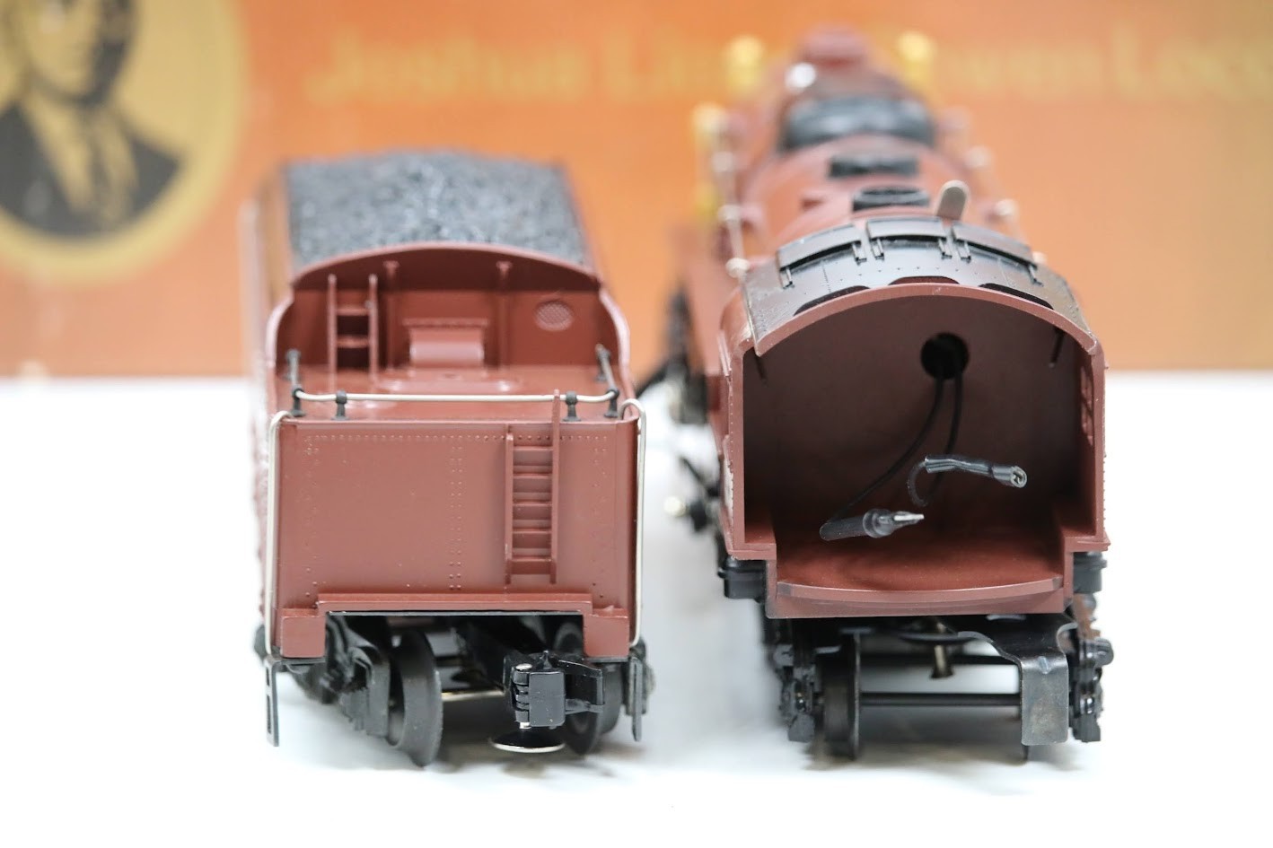 Lionel O Gauge 6-8210 JLC 4-6-4 Hudson w/ Sound Tender Works Box 1:48 Scale