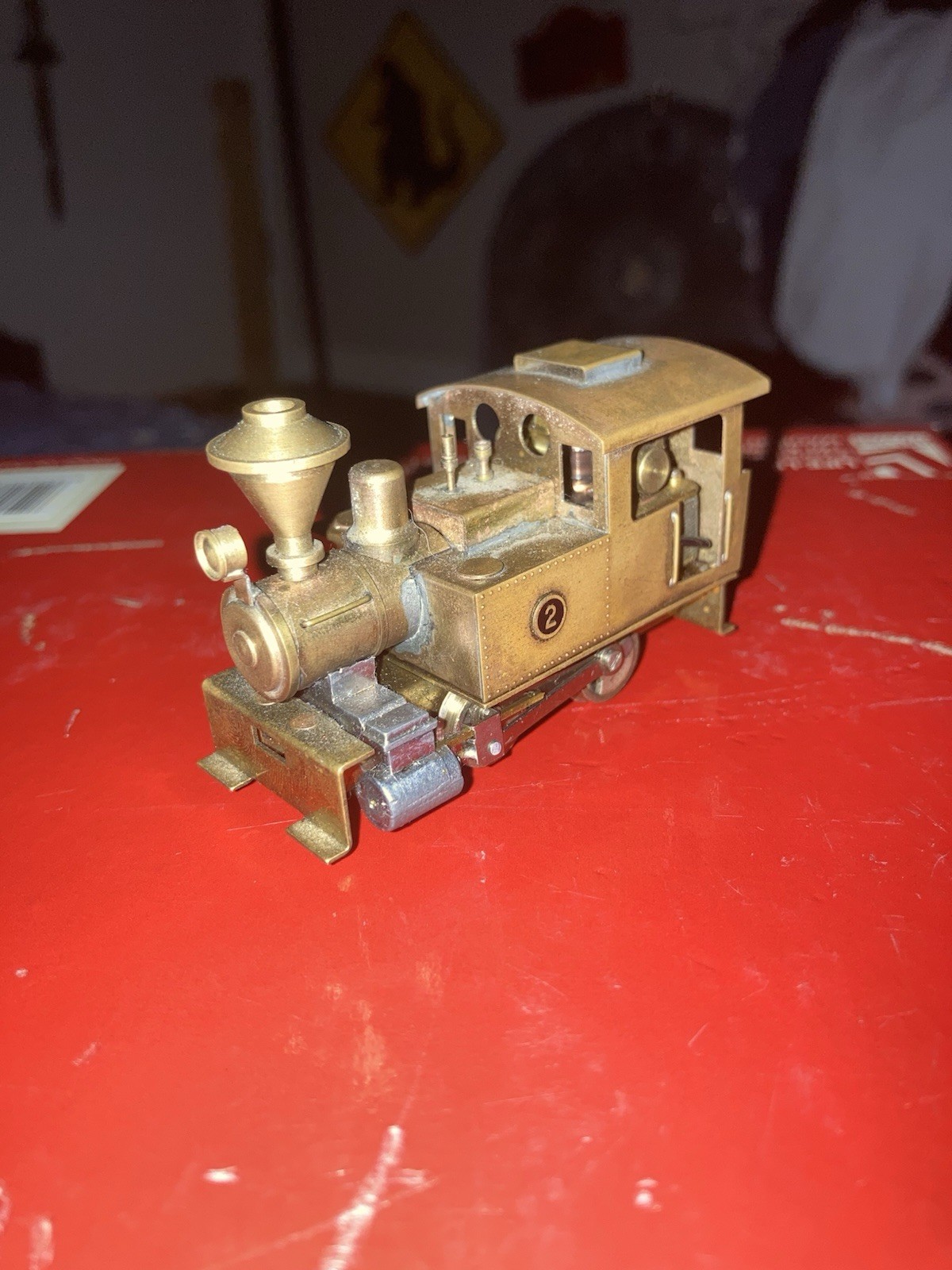 HO Gauge Brass Ken kidder 0-4-0 Steam Tank Locomotive #2