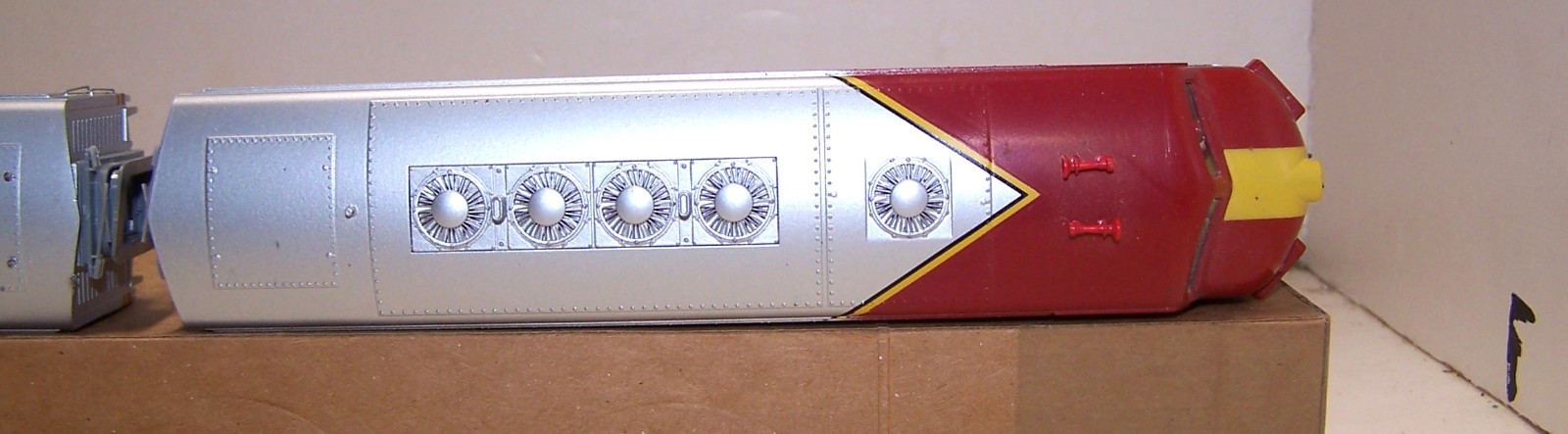 HO STEWART KATO F7a, F7b, F7a SANTA FE ATSF, DCC, NO SOUND, LED HEADLIGHT