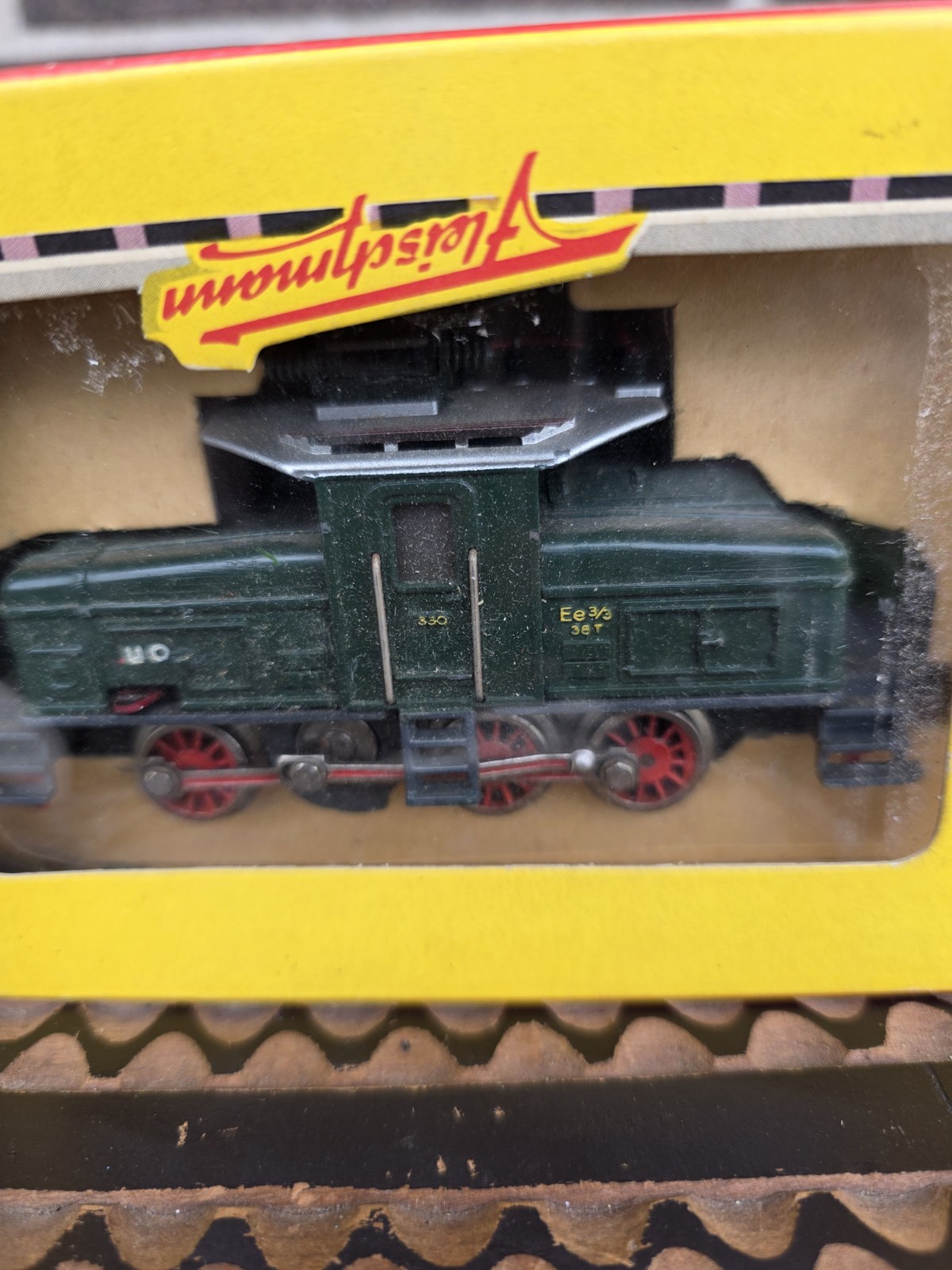Vintage Electric Locomotive Fleischmann HO scale Model No 1330 Ee 3/3 36t