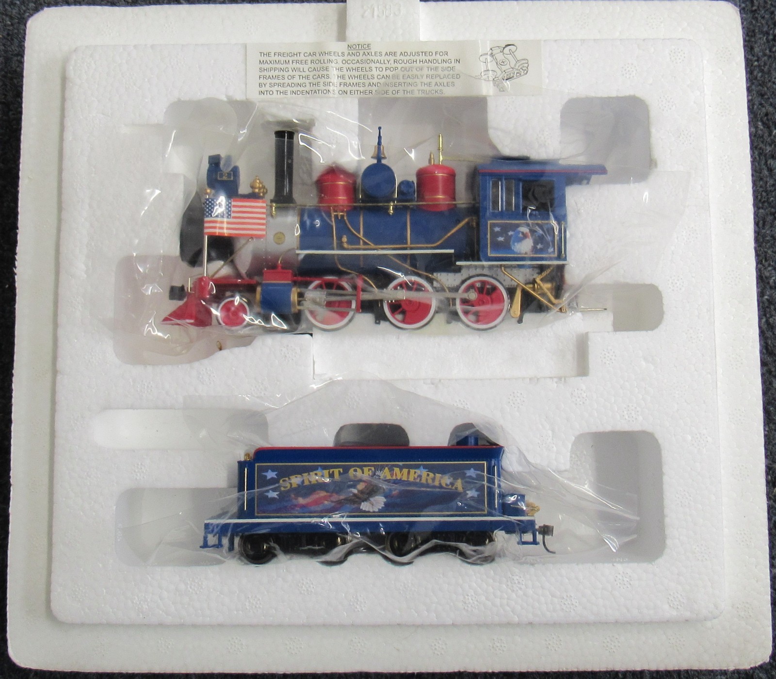 Bachmann/Hawthorne Village “Spirit of America” 2-6-0 Mogul Steam Engine On30 NOS
