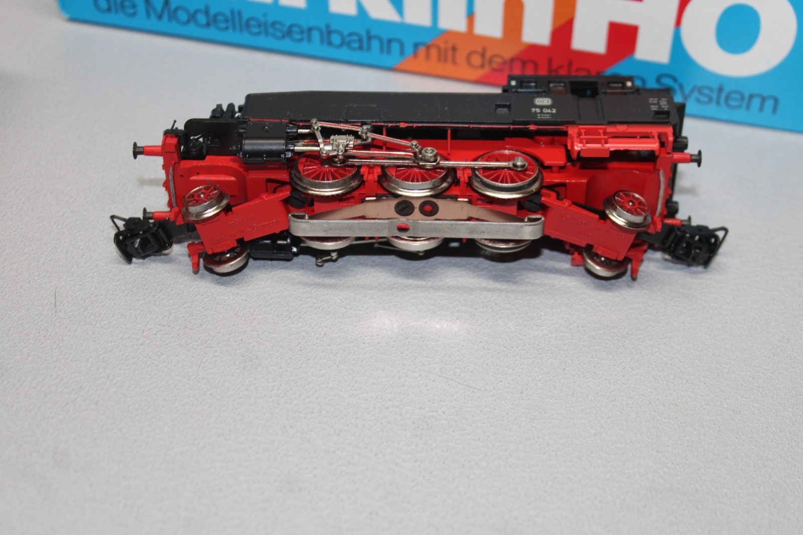 Märklin 3313 Steam Locomotive BR 75 042 DB H0 Three-Rail OVP Light Function