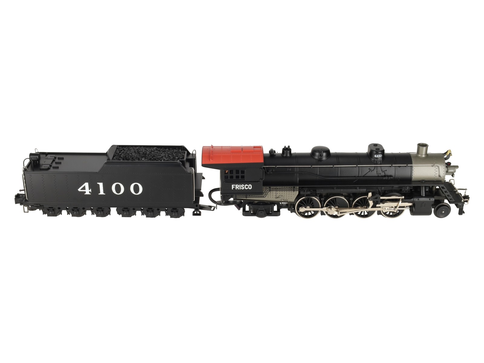 Lionel 6-18030 O Gauge Frisco 2-8-2 Mikado Steam Locomotive & Tender #4100 EX