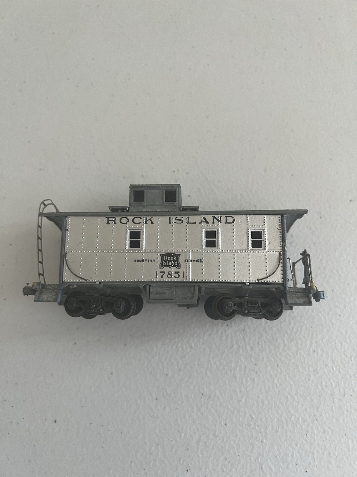 VINTAGE Athearn Rock Island Steel Cupola Caboose HO Made in USA 1950’s