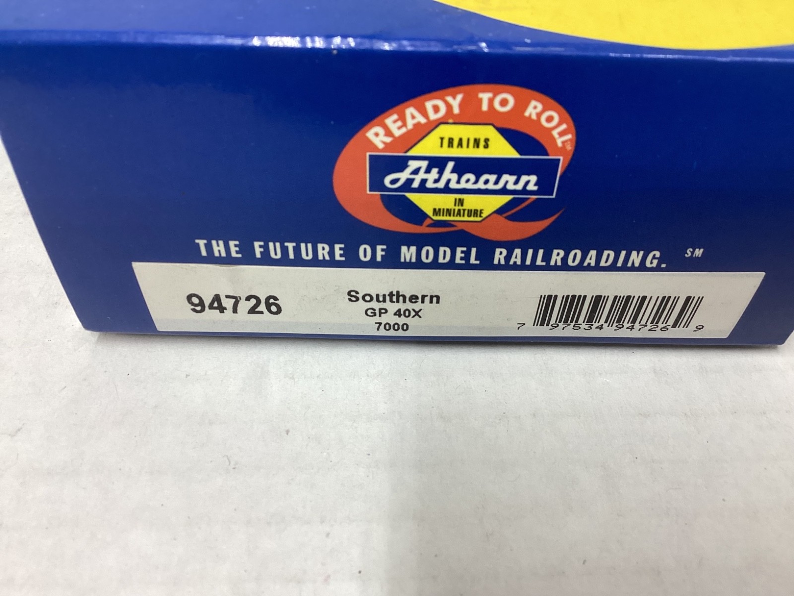 Athearn #94726 HO scale “Southern” GP40X Rd.#7000