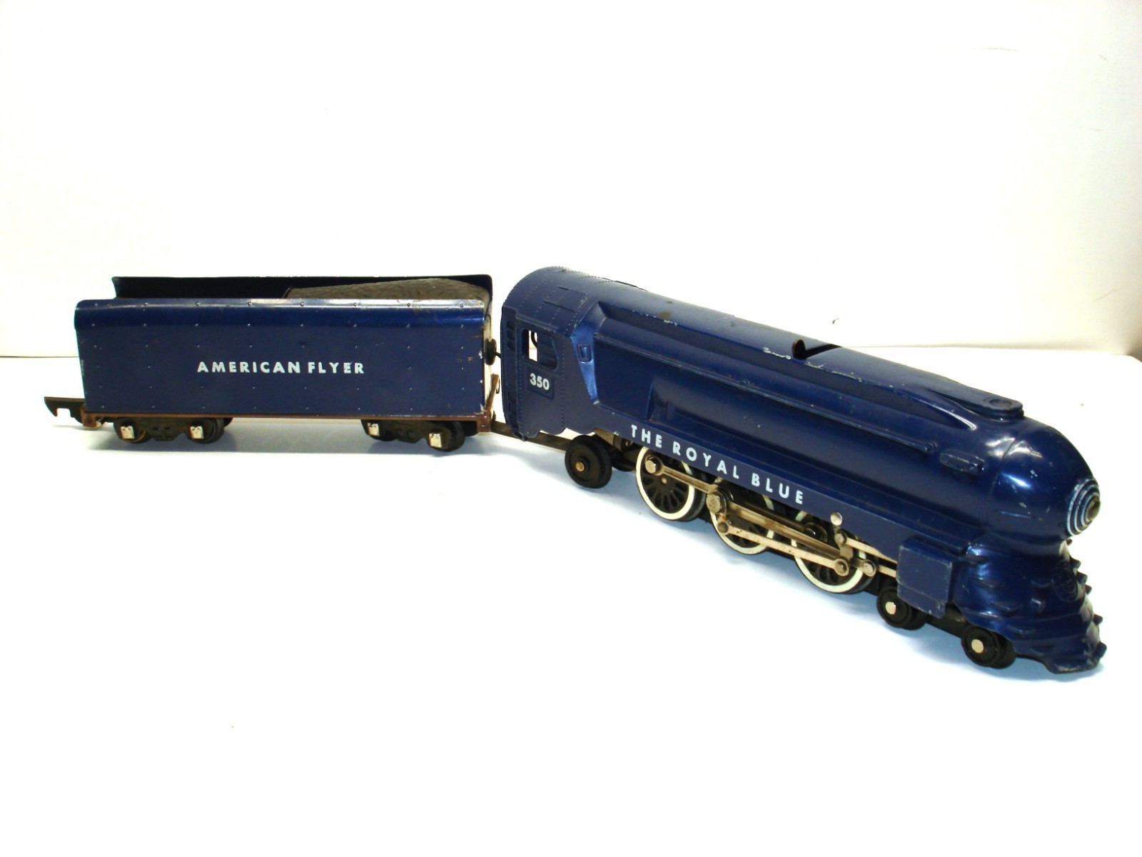 350 American Flyer Royal Blue Locomotive & Tender [Lot DA11-L94]