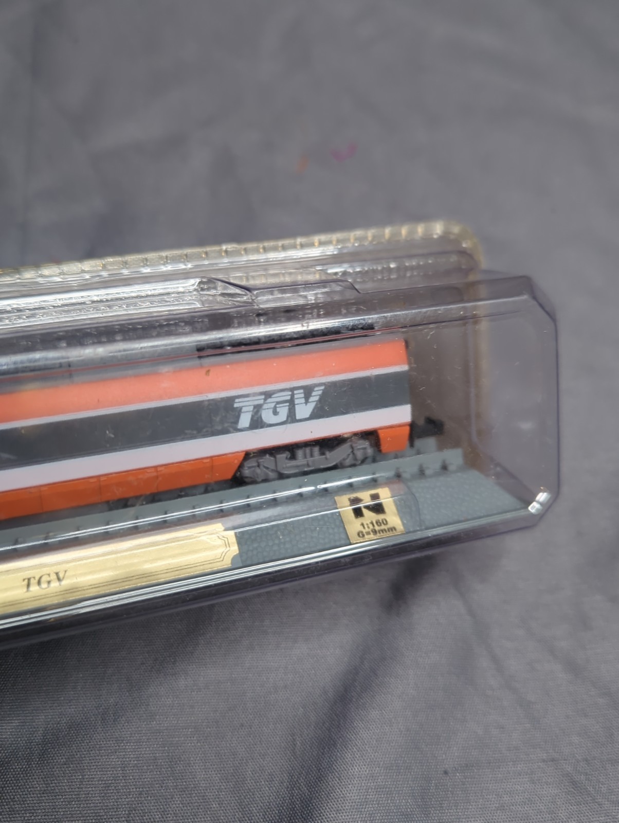 DEL PRADO N GUAGE 1/160 SNCF TGV FRANCE LOCO LOCOMOTIVE TRAIN MODEL New NOS