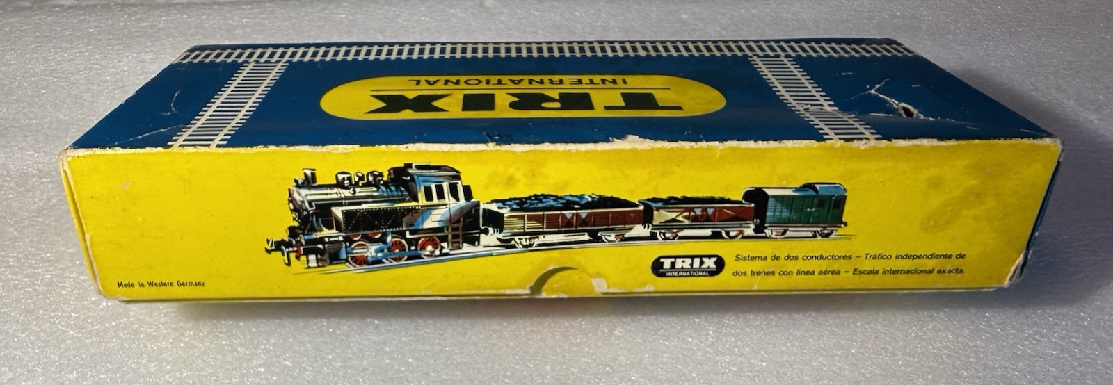 Vintage German Trix Express HO Electric Locomotive 52-2448-00 w/Box Manual Video