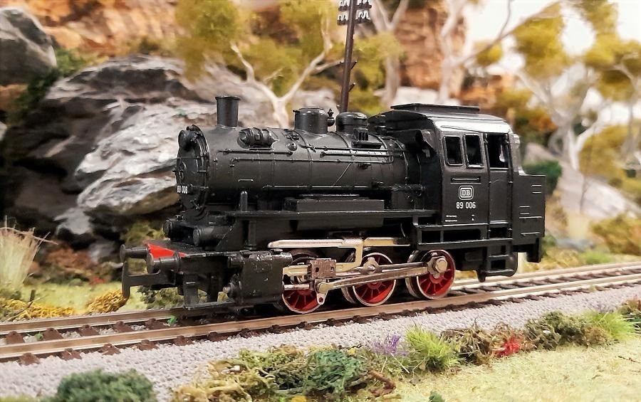* 1/87 HO * Marklin * DB 0-6-0 Steam Locomotive No. 89 006 * Germany * 3000 *