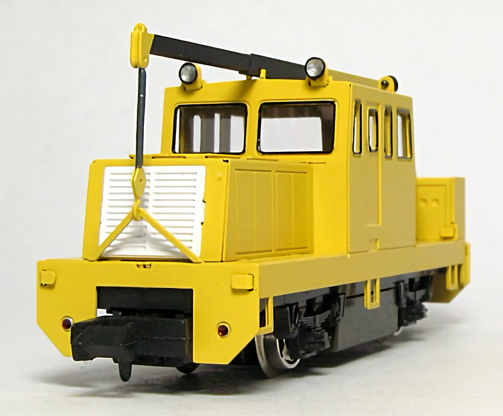 N Scale Aru-Model MOW Crane Motor Car Kit Track Maintenance Locomotive Speeder