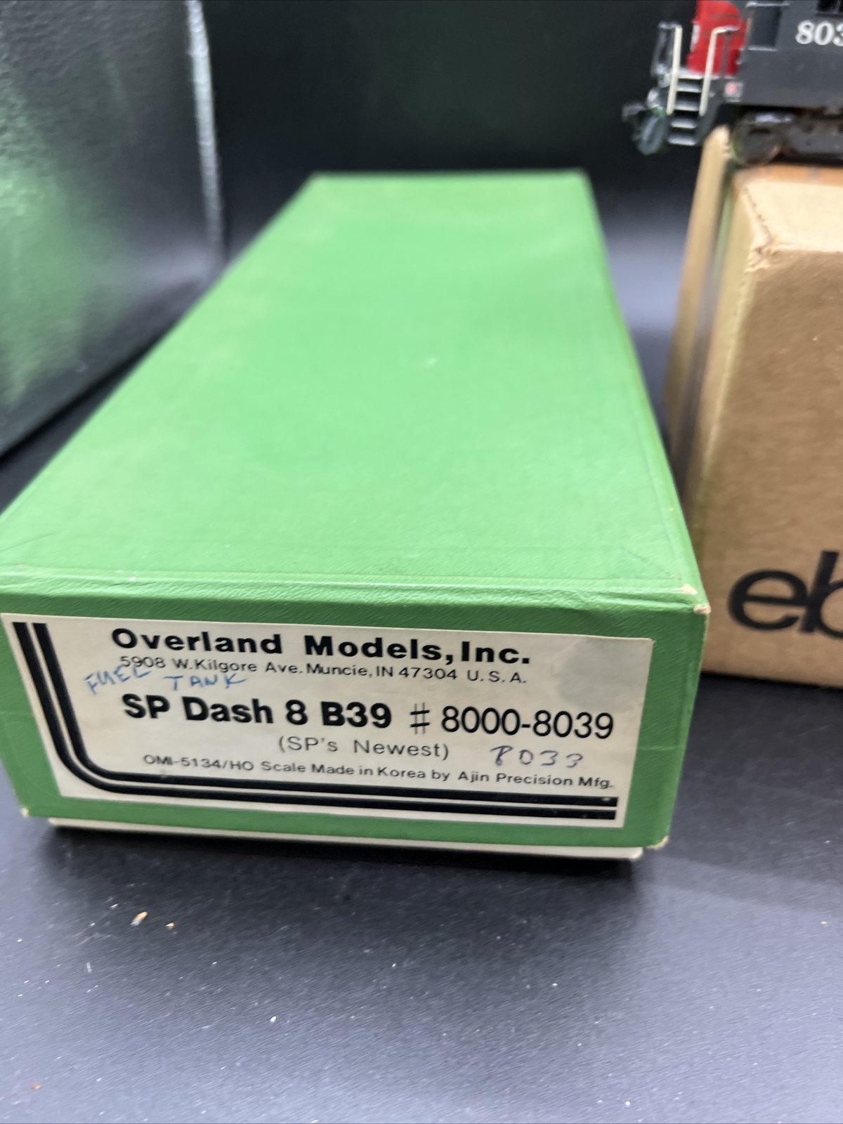 Overland Models HO Scale BRASS SP Dash 8 B39 Southern Pacific 8033 OMI-5134