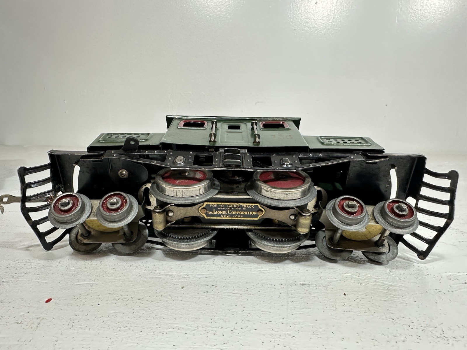 Beautiful Lionel Original Prewar Early #156 4-4-4 Loco in Dark Green!