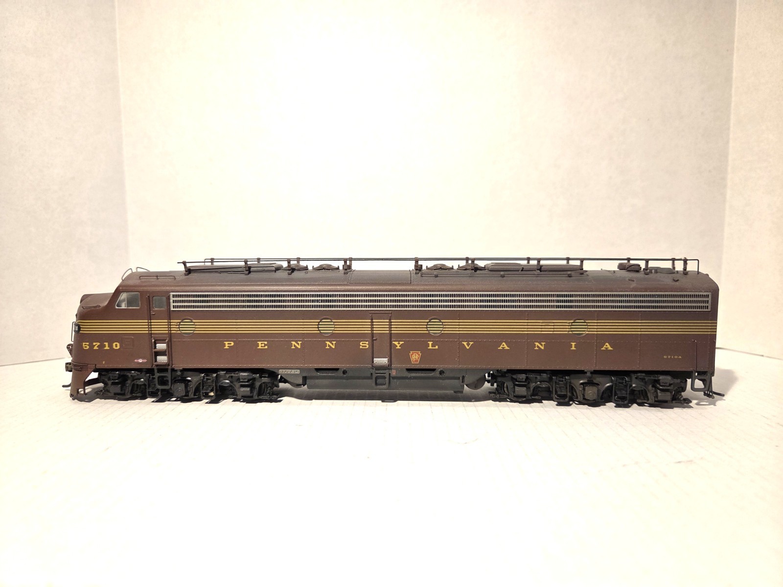Walthers Proto 2000 HO PRR EMD E8A #5710 DC DCC Ready Weathered No Box