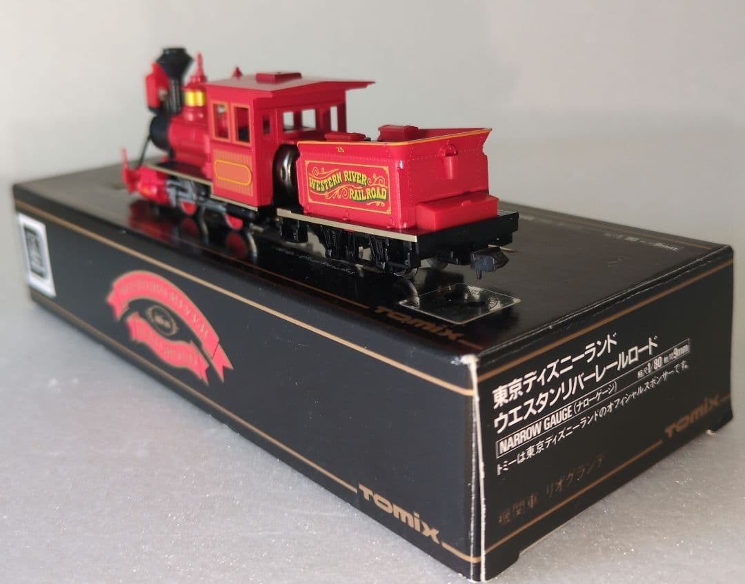 Rio Grande Steam Locomotive N Scale 1/80 Western River TOMIX Railroad Disney Ra