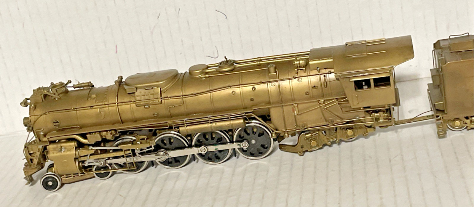 4-8-4 S.F. BRASS HO PACIFIC FAST MAIL MODEL RTR. / UNITED / In Box