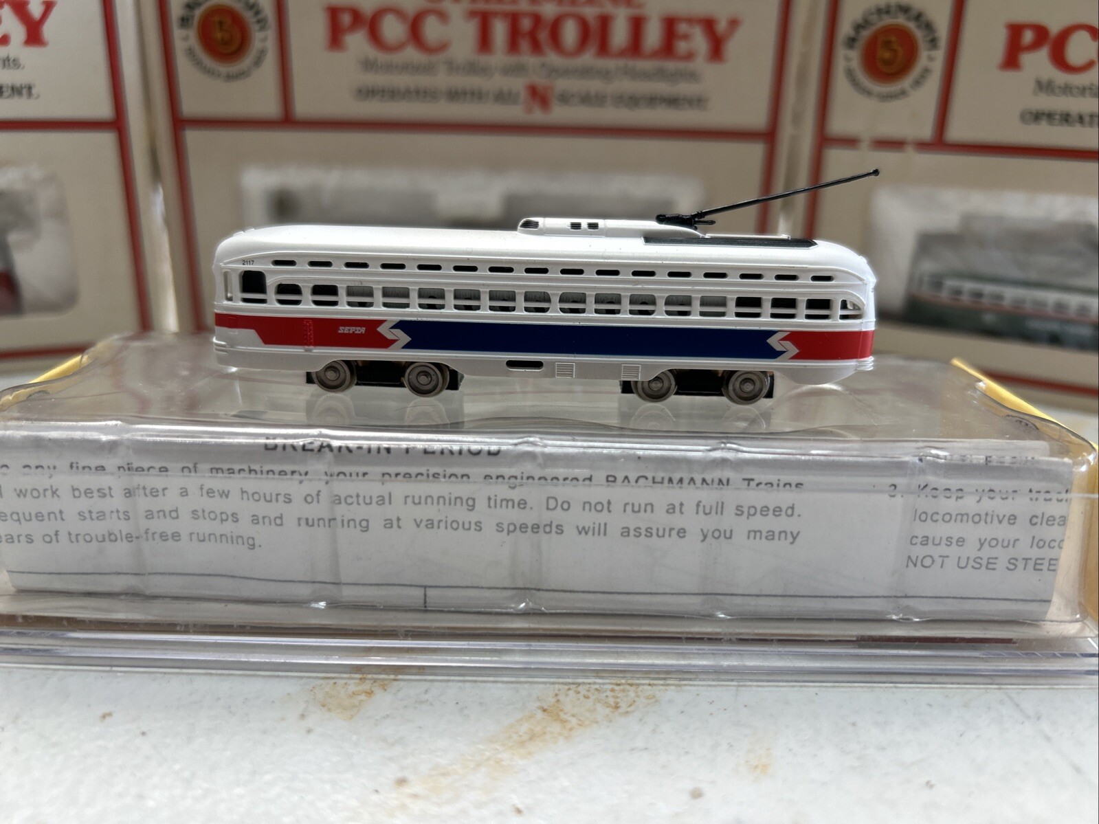 Bachmann Streamline PCC Trolley Lot Of 5