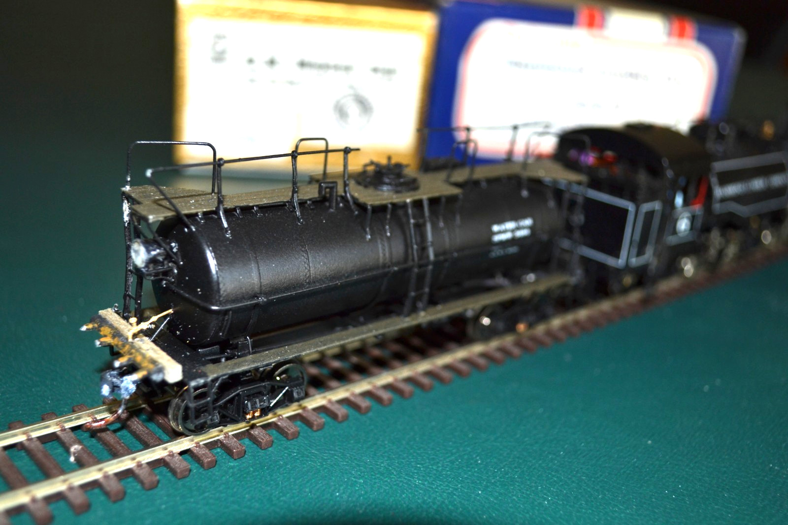 Custom NJ Brass HO Hammond Lumber Co #6 2-6-6-2T w/Water Car-DCC Sound & Lights