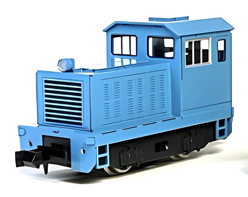 N Scale Aru-Model Angled-Roof Freelance Diesel Switcher Locomotive Brass Kit
