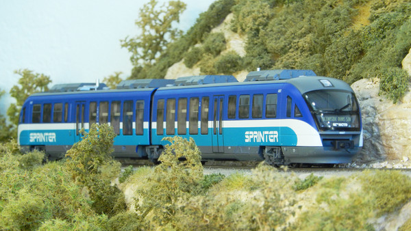 Piko HO Scale 52096 NCTD Sprinter 4007, Non-Sound
